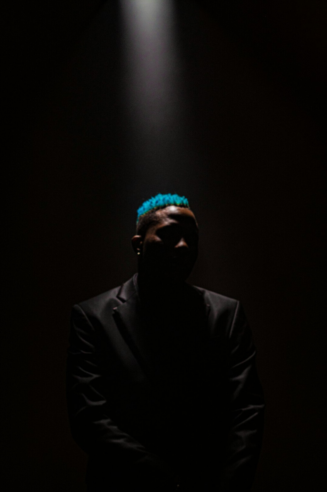 Portrait of a man in a dark suit